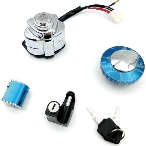 For Honda Shadow VT600 400 750 Steed VLX 400 VLX600 CA250 DDY250 Magna250 Motorcycle Ignition Switch Seat Gas Cap Cover Lock Key