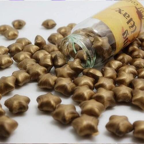 Lucky Star Shape Retro Wax Grains Paint Sealing Wax Practical DIY Handcraft Card Envelope Decoration Seal Wax Stamp Supplies