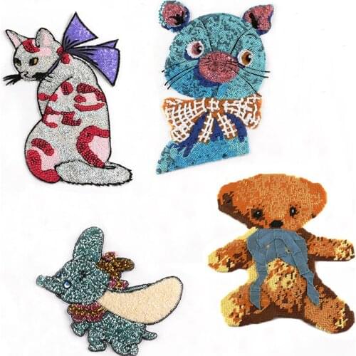 Customized Wholesale Textile Handmade DIY Accessories Clothing Accessories Water-Soluble Embroidery Cloth Sticker