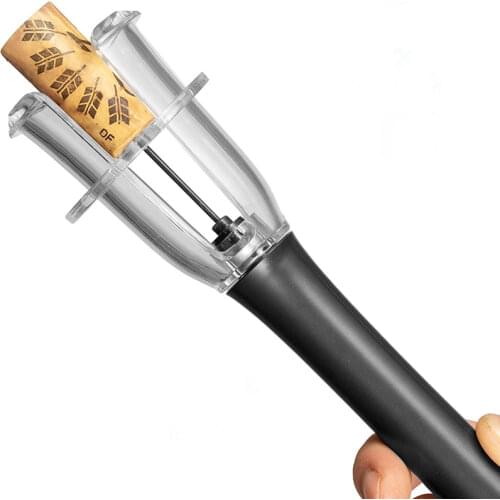Air Pressure Bottle Opener ABS Manual Air Pump Wine Openers Cork Remover Safe Easy To Use Wine Corkscrew Kitchen Accessories