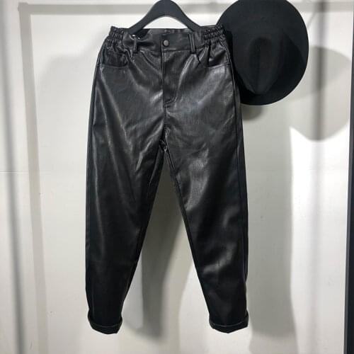 Мужские кожаные штаны Owen Seak China At AliExpress