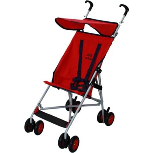 Red Light Practical Baston Stroller Baby Stroller Safe and Solid Child stroller