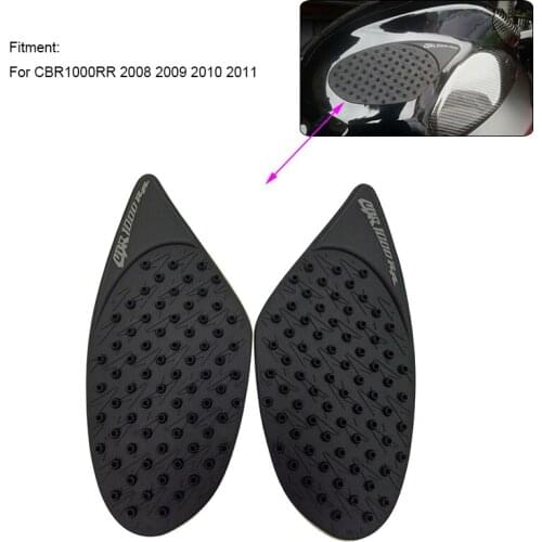 OLPAY Motorcycle Gas Tank Side Traction Knee Protector Anti Slip Pad For Honda CBR1000RR CBR1000 RR 2008-2011