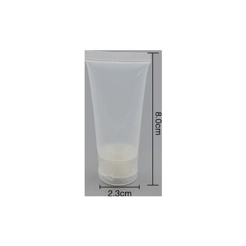 20ml clean white mildy wash soft tube,20ml plastic Cosmetic Containers , 20ml Empty soft Tubes butter hand cream tube
