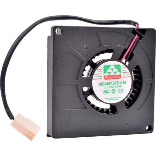 MGA5012XS-A10 5510 5.5CM 55mm fan 55x55x10mm DC12V 0.19A ultra-thin turbine side blowing blower cooling fan