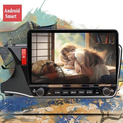 Octa Core 1280*720 Android 10.0 Car DVD GPS Navigation Player Deckless Car Stereo for Honda city Honda Greiz Gienia 2014+ Radio