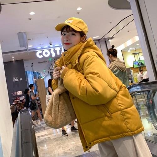 2020 women winter warm short jacket and coat fashion casual hooded down cotton jacket thick down parka women plus size outerwear