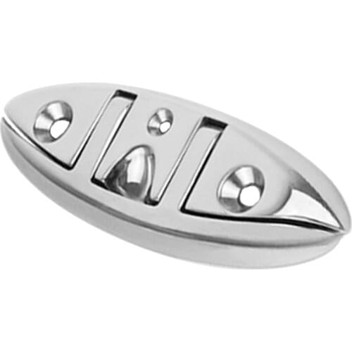 5 Inch Boat Flip Up Folding Pull Up Cleat, Dock Deck Marine Hardware, Line Rope Mooring Cleat Accessorie