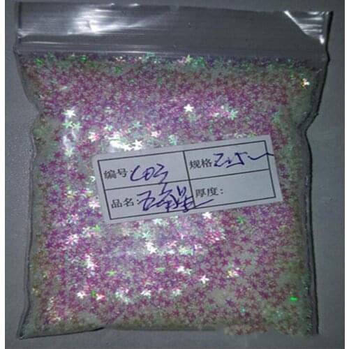 50/100 grams Stars Glitter Iridescent STAR MIX White Rainbow Nail Art Acrylic Gel Iridescent Clear Star chunky glitter mix