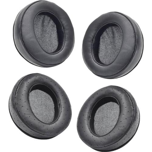 1Pair Sheepskin Leather Earpads Ear Cushion Cover for All Headphones 100mm/105mm Ear Pads