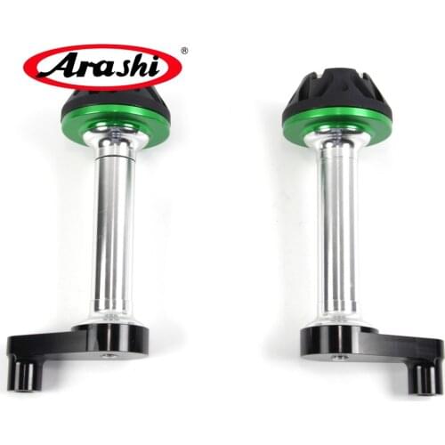 ARASHI 1SET Motorcycle Engine Protector Protective Cover For KAWASAKI NINJA250 2008-2011 Engine Slider Crash Stator Guard Pad