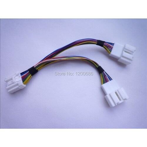 Car CD AUX Audio Navigator Cable Adapter for Mazda 3 / 6 Transmission Line 2in1