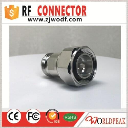Free shipping 1pcs RF adapter 4.3/1.0 mini male/plug to N female/jack straight adaptors