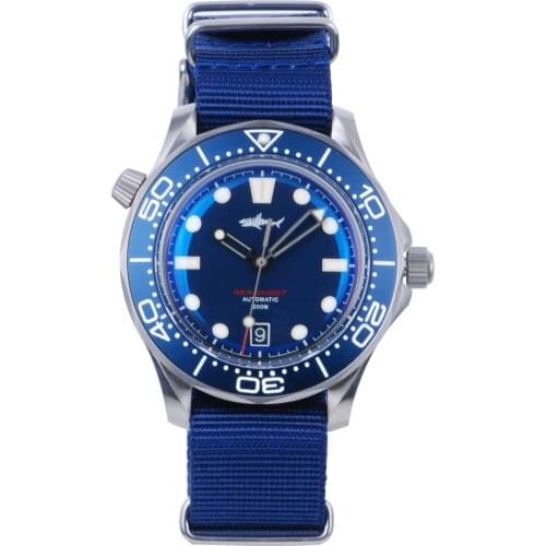 HEIMDALLR Men Automatic Watch,Mens Dive Watches Titanium Self Wind Mechanical Wristwatches 200m Waterproof C3 Luminous NH35