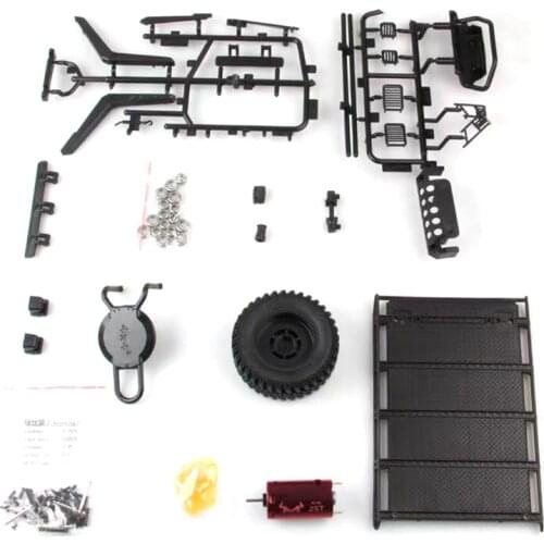 For MN86S MN86 MN86KS MN86K MN G500 Roof Luggage Rack Bumper Pedal Snorkel Lampshade Set 1/12 RC Car Upgrade Parts