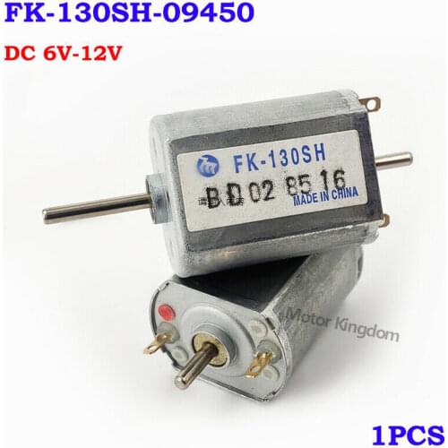 Mabuchi FK-130SH-09450 DC 12V-24V Dual Shaft Electric 130 Motor Engine RC Toy Car