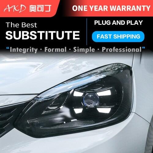 2 PCS Car Lights Parts For Honda FIT Jazz 2021 Porsche Type Head lamps LED Headlight LED Dual Projector FACELIFT