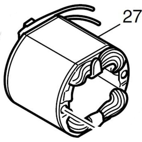 MAKITA 599034-3 220-240V Field Stator for MT110