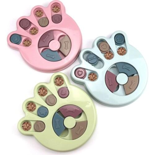 Pet Dog Training Games Feeder Increase IQ Interactive Slow Dispensing Feeding Dog Puzzle Toys For Small Medium Dog Puppy