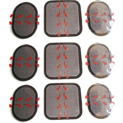 Slender-tone compatible EMS compatible exchange pad 3 x 3 sets Total 9 (3 for front and 6 for the flank)