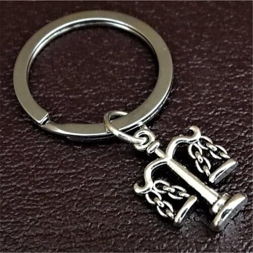 Scales of Justice Keychain, Scales of Justice Charm, Lawyer Keychain, Attorney Keychain,Law School Student