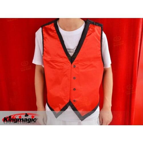 Kingmagic Vest Color Changing Vest Colour Changing Waistcoat Clothing Dress Magic Props Free Shipping