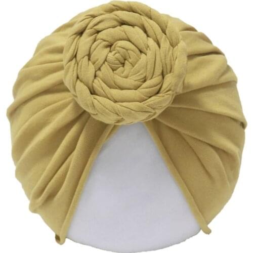 13 PCS/LOT, Infant Baby Knotted Turban Hat, Round Knot Cotton Fabric Beanie Cap Baby Shower GIft Photo Props