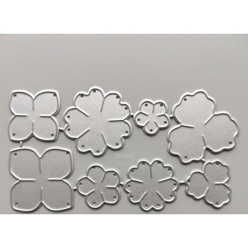 2021 Flowers Metal Cutting Dies DIY Scrapbooking Paper Photo Album Crafts Mould Cards Embossing Mold Stencils for Decor