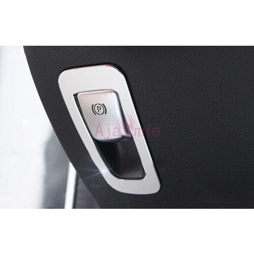 Accessories For Mercedes Benz C Class GLC GLC260 Electronic Hand Break Button Cover Moulding Trim Aluminum Alloy Accessories