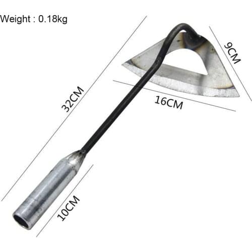 Hoe Gardening Tools Hollow Hoe Shovel Weed Puller Sharp and Durable Hoe Garden Tool for Weeding Planting