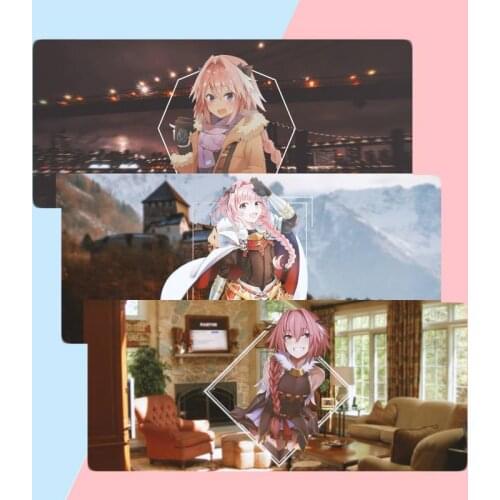 Astolfo Office Mice Gamer Soft Mouse Pad X XL XXL Non slip Cushion Thickness 2mm LockEdge equal LE