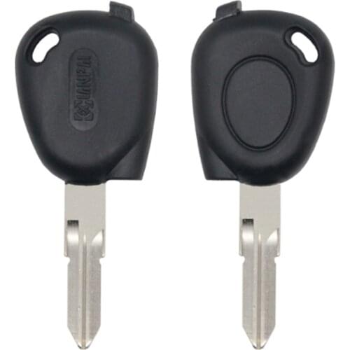DAKATU Uncut Transponder key shell for Pegeot 206 Car Key Blanks for Renault Clio Megane Avantime Scenic Lagun FOB Case