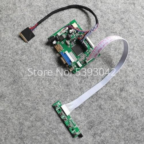 Fit LTN116AT01/LTN116AT04/LTN116AT07 WLED LVDS 40-Pin 11.6" 1366*768 VGA 2AV laptops screen LCD display controller card kit