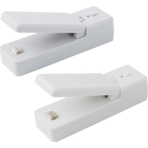 Handheld Portable Resealer Plastic Bag Sealer for Food Saver Storage Snack Fresh Sealing Machine USB Charging