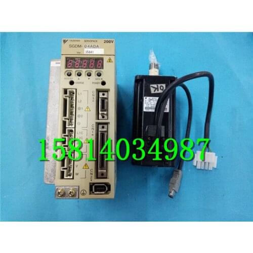 SGDM-04ADA + SGMAH-04AAA41 driver + motor set 400W