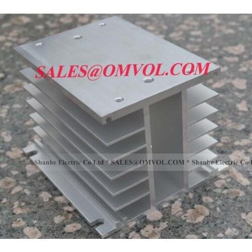 Three-phase Solid state relay radiator 100*80*80mm, Heat Sink for Three-phase