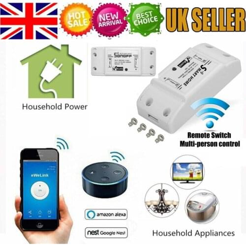 Smart Home House Wifi Wireless Remote Switch Automation WiFi Smart Light Touch Switch Alexa Google Home Phone APP Control