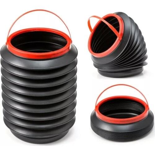 Wonderlife Universal Car Storage Box Trash Bin Auto Organizer Storage Car Trash 4L Gargage Holder Automobile Storage Bucket