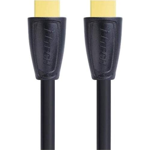 DTECH High Speed HDMI Cable 3ft Short Cord Gold Plated for 3D 1080p TV PS4 Xbox