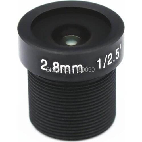 1/2.5" HD 5mp 2.8mm cctv lens 160 Degrees Wide Angle IR Board M12 for IP camera small lens