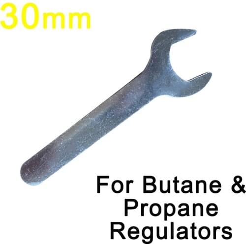 30mm Gas Bottle Regulator Spanner Propane Butane Calor LPG POL Wrench Caravan