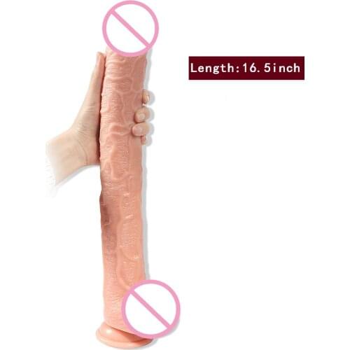 42cm Long Dildo Sex Toys For Women Goods Adults Masturbators Sextoyse Cock Artificial Penis Stimulate Female Vagina Anal Shop