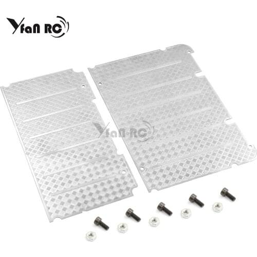 1 Set Climbing car trx4 luggage rack non slip metal luggage rack floor Land Rover protective skylight panel upgrade accessories