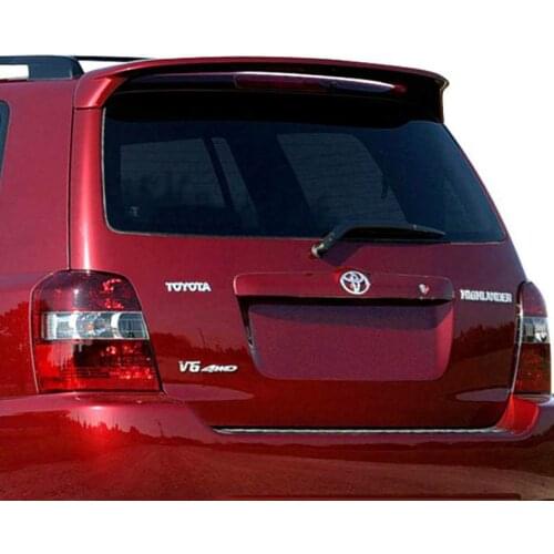 For toyota highlander spoiler ABS Material Car Rear Wing Primer Color spoiler for toyota highlander 1998-2005 molder