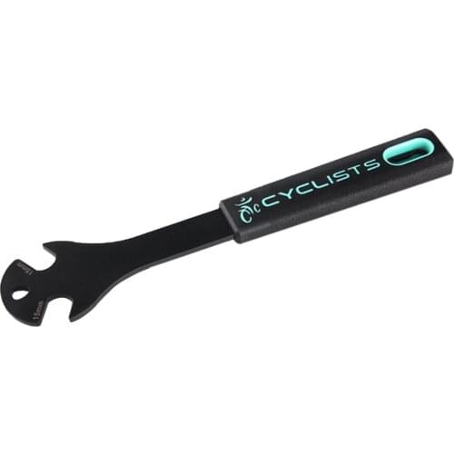 Bicycle Service Spanner 15mm Pedal Headset Hub Repair Wrench Alloy Steel Long Handle Cycling Repair Kit Tool Eco Friendly