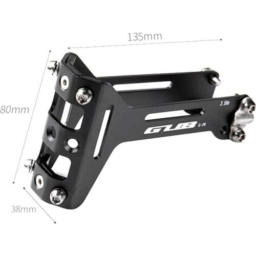 GUB Bicycle Seat Double Bottle Cage Mount Adapter MTB Road Bike Handlebar Water Bottle Holder Seat Post Bottle Mount alloy