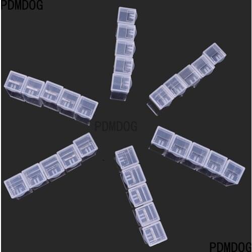 Diamond Painting Tools High-capacity PP Plastic Storage Bottle Portable Bead Storage Container Organizer Bottles Home Storage