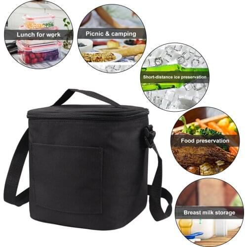 Insulated Picnic Bag LeakProof Camping Tote Cooler Bag Large Capacity Outdoor Lunch Ice Pack Thickened 10L25L Fresh-keeping Sack