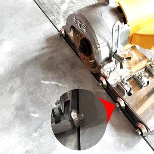 New Electric Circular Saw Linear Guide Assist Tool Cutting Machine Parallel Guide Bricklayer Ceramic Tile Fast Clear Gap Tool