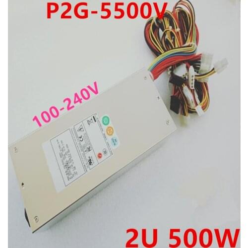 New Original PSU For Zippy Emacs 2U 500W Power Supply P2G-5500V